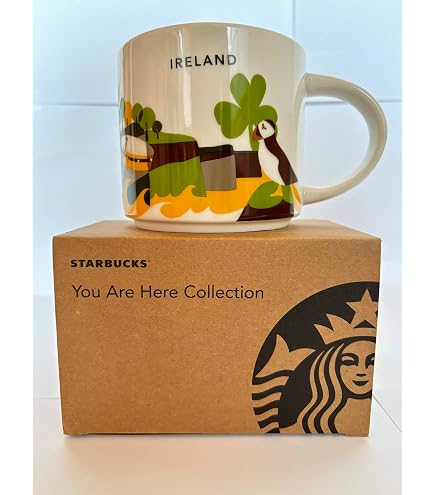 LISBOA Starbucks coffee Cup Mug 14oz You Are Here Collection YAH NEW in