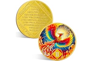 ACGZQY Puce de sobriété Phoenix Na 2 ans