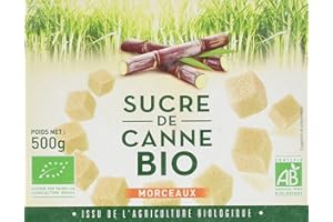 Loiret & Haëntjens Sucre Morceaux Canne Bio 500 g
