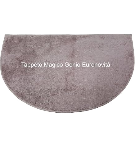 Euronovità Tappeto Magico In Microfibra Antiscivolo – 57x150 Cm, Lavabile, Assorbe Fino A 4 Litri D'Acqua, Bordeaux - 2