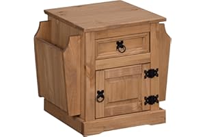 MERCERS FURNITURE Corona Magazine Rack Table Storage Living Room Pine