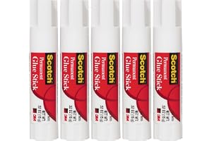 Scotch® Glue Stick, 15GM Value Pack (6015 X 5), 12 Pack/Case, SOSD PROMO 21