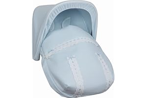 Babyline Saco Portabebé Universal Pique Celeste Alta Gama+ Capota de Regalo + Cubre arnés de Regalo!!!!