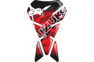 PARASERBATOIO ADESIVO, TANKPAD, TANKSCHUTZ, PROTECTION DE RESEVOIR, RESINATO EFFETTO 3D compatibile con SUZUK.I SV 650 V3