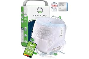 ‎SENSALOU Sensalou Inkontinenz-Erwachsenen-Windeln Größe M (22 Stk) Männer Frauen - Windel-Hosen Pants für Erwachsene Senioren Tag Nacht