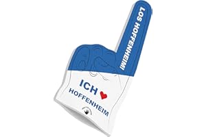 ‎HIGH FIVE FINGERS HIGH FIVE FINGERS My City Fahne Flagge Schaumstoff Hand für Fussball, Handball, Leichtathletik | Fanartikel für Spiele, Stadion und Events | One Size | 40 x 20 x 2,5 cm