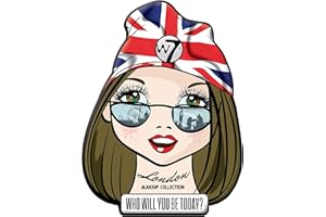 W7 | Seasonal Sets | London Girl Collection Gift Set | Mascara, Eyeliner, Liquid Lipstick and Eyeshadow