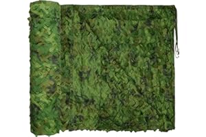 LOOGU Custom Woodland Camo Netting Camping Military Hunting Camouflage Net