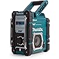 Makita DMR112 Akku-Baustellenradio 7,2 V - 18 V mit DAB+ und Bluetooth (ohne Akku, ohne Ladegerät), türkis