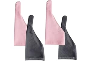 HEYSHAPEING 2 Paar Erwachsene Daumensauge-Handschuhe, Fingerhandschuhe für Fingersaugen, stoppt Nagelbeißen, Prävention, Hautpicking, Daumenlutschen und Haarziehen (Rosa, 1 Finger)