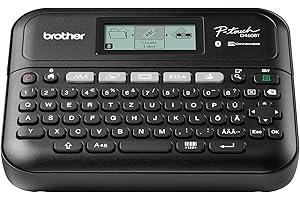 Brother PT-D460BTVP urządzenie do etykietowania do domowego biura i biura (do taśm TZE o szerokości 3,5 do 18 mm, z interfejsem Bluetooth)