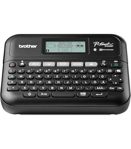 Labelprinter Brother P-touch TZe PT-D410 desktop qwerty 18mm wit in