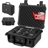 KESSER Camera Case, Hard Case for Cameras, Camera Case, Protective Case, Foam for Cameras, Hard Case