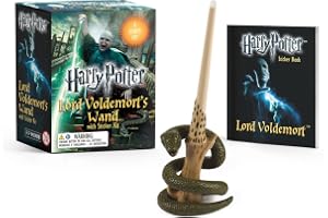 Harry Potter Voldemort's Wand with Sticker Kit: Lights Up!