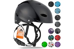 ‎APOLLO Apollo Skate-Helm/Kinder-Helm - Verstellbarer Skateboard, Scooter, BMX-Helm, mit Drehrad-Anpassung geeignet für Kinder, Erwachsene, in verschiedenen Größen und Farben