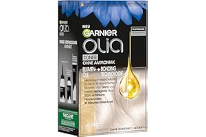 GARNIER Olia Toner 10.01 Blond platine, anti-jaunissement, coloration intense pour cheveux blonds, pour mèches, balayage et ombre, formule végétalienne sans ammoniaque, pour brillance et souplesse