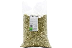 Oltresole, Grano Saraceno Decorticato Biologico 5 Kg, Cereale Crudo Non Trattato Termicamente, da Coltivazione Biologica, Formato Convenienza