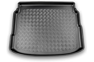 NOMAD MG ZS (2024+) Boot Liner [Upper Boot Position] Tailored Fit Car Floor Mat Protector Non Slip Waterproof Raised Edges Compatible Custom Fit Accessory Black Dog & Pet Friendly