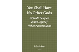 You Shall Have No Other Gods: Israelite Religion in the Light of Hebrew Inscriptions: 31 (Harvard Semitic Studies)