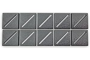 HOBBY HEAVEN BY HOBBYISTS. FOR HOBBYISTS. Hobby Heaven 25mm Square Slotted Plastic Wargaming Bases (10 pcs)