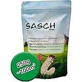 SASCH Selen für 100m² Kalkdünger mit Selen vertreibt Engerlinge Drahtwürmer Junikäfer Julikäfer Larven Gartenlaubkäfer und Sc