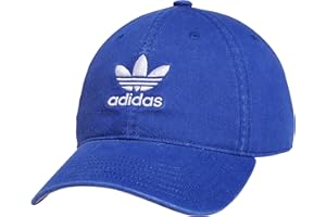 adidas Originals Czapka męska Fit Originals Relaxed Strapback Cap, Półprzezroczysty niebieski/biały, Rozmiar uniwersalny