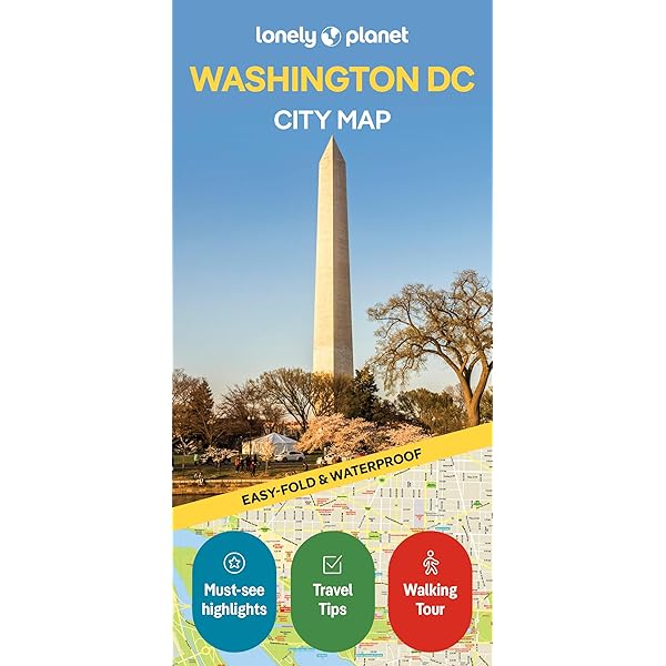 Washington Dc Map Brochure