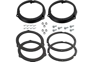 AERZETIX | Kit med 2 adaptrar/högtalarfästen Ø165 mm