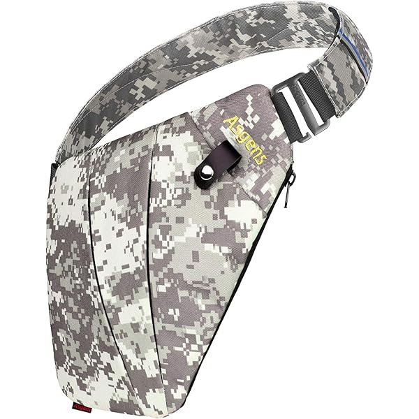 Zaino Monospalla Uomo FOLOVEYA - Antifurto, Impermeabile, Tracolla Regolabile, Per Sport E Viaggi