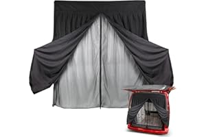 tivekeo Mosquitera de Doble Capa para Coche Reemplazo para VW T4 1999-2003, Mosquitera para Puerta Trasera de Coche, Mosquitera Magnética Doble Cap con Gamuza para Acampar