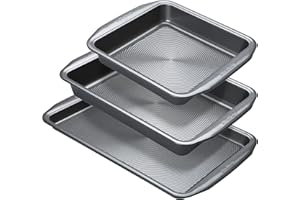 Circulon Momentum 3pc Roaster set - Medium roaster; Multipurpose Oven Tin; Large Oven Tray, Grey