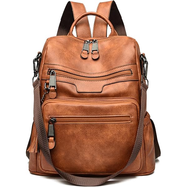 Sac à Dos Femme En Cuir Véritable Marisol Noir - Bretelles Réglables - Neuf Avec étiquettes