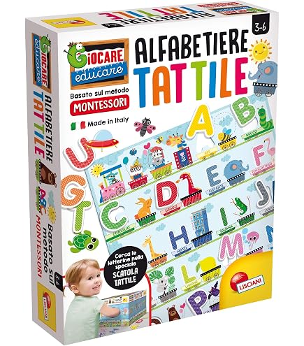 Lisciani Montessori Maxi – La Mia Casa | 3D-Spielhaus Zum Zusammenbauen | 15 Teile | Made In Italy