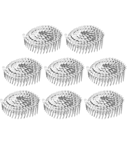 50mm X 2.5 Ring Shank Stainless Steel Flat Head Coil Nail - Air BPD