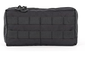 ‎ZENTAURON Zentauron MOLLE Utility Pouch Horizontal 1,4L – Cordura Tasche für Rucksäcke, Plattenträger & Schutzwesten, Tactical, Outdoor, Militär, EDC, Erste Hilfe, Polizei, MOLLE System, Made in Germany