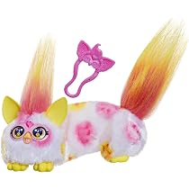 Furby Furblets KPop Demon Hunters | Demon Saja Boy De 7.5 Cm | Más De 45 Sonidos Y Sombrero Incluido