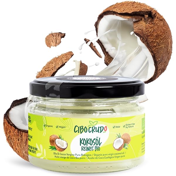 KTC Reines Kokosöl 6 X 500 Ml – Vielseitig Für Haut, Haare & Kochen, 100 % Naturrein