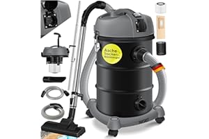 ‎MASKO MASKO® 6IN1 Industriestaubsauger Staubsauger Nass Trocken Sauge Aschesauger 2300W + Steckdose✓ Blasfunktion ✓ Trocken-Saugen & Nass-Saugen | Industrie-Sauger mit & ohne Beutel | beutellos, Grau