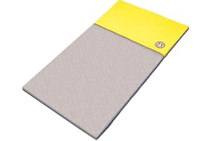 GuineaDad Fodera Taglia Midwest, Giallo | Fodere per Gabbia in Pile per porcellini d'India | Lettiera per porcellini d'India | Tasca Tasca Scavare | bambù Extra Assorbente | Fondo Impermeabile