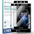 smartect Vetro Temperato [2 Pezzi, Full Screen] per Sony Xperia XZ2 [NOT Z2], Pellicola Protettiva HD Anti Graffio, Senza Bol