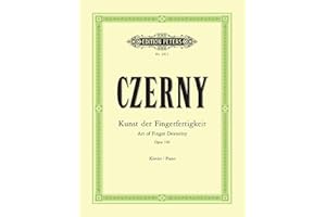 Edition Peters Czerny: Die Kunst der Fingerfertigkeit op. 740 - Etüde für Tasteninstrumente