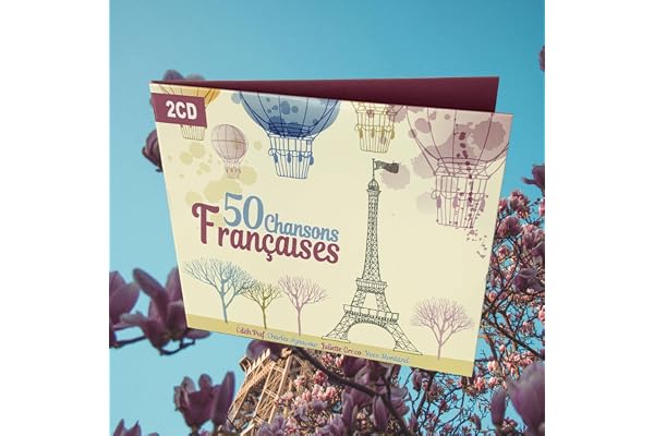 50 Chansons Françaises, Édith Piaf, Yves Montand, Juliette Greco, Maurice Chevalier