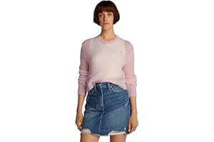 Tommy Jeans Donna Pullover Open Knit con Scollo a V