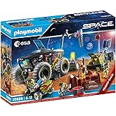 PLAYMOBIL 70888 Space Expedición a Marte con Vehículos, Efecto de Luz y Sonido, Juguetes para Niños a Partir de 6 Años, Multi