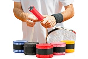 ‎ACTIVEVIKINGS ActiveVikings® Griffband Overgrip - Perfekte Anti Rutsch Tapes für Tennis Badminton Springseile und Squash Schläger