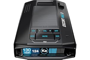 ESCORT MAX 3 International Laser Radar Detector for Cars – Premium Range Bluetooth Speed Camera Detector with Advanced Filtering, Auto Learn Technology, Voice Alerts,OLED Display and Drive Smarter App