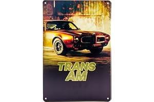 LUCKYLINDE Cartel de chapa retro – Vintage Oldtimer taller taller cartel adecuado para Mucle Cars, fans de coches y coleccionistas 30 x 20 cm