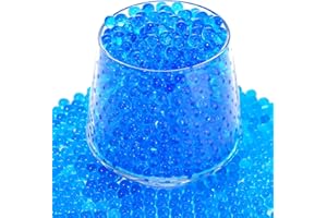 VICZON Perles d'eau 10.000 pièces Bille d'Eau en gel pour Remplissage de Vase pour Perles Flottantes, Fabrication de Bougies Flottantes, Remplissage de Vase et Décoration