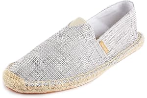 Alexis Leroy Men's Closed Toe Original Canvas Braided Rope Espadrille Shoe