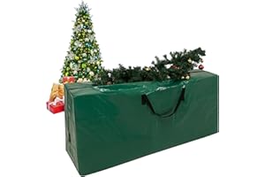 ARSUK Bolsa Arbol Navidad - Ideal para Árboles Artificiales - Cubierta a prueba de polvo e impermeable con asas - Bolsa de Almacenamiento para Árbol de Navidad hasta 210 cm